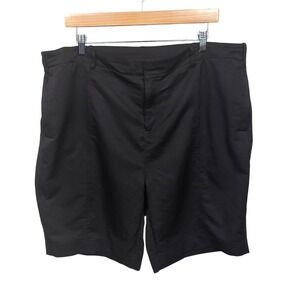 32 DEGREES COOL Black Athletic Shorts Casual Activewear Womens Size 16 Flaw‎